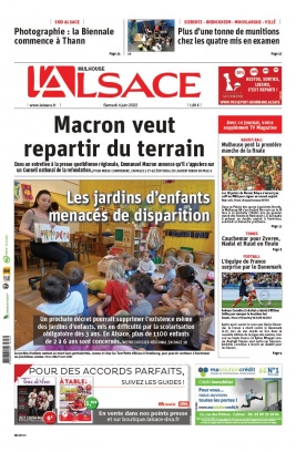 L'Alsace N°20220604 du 04 juin 2022 à télécharger sur iPad