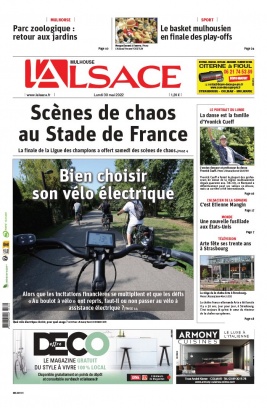 L'Alsace N°20220530 du 30 mai 2022 à télécharger sur iPad