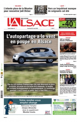L'Alsace N°20220520 du 20 mai 2022 à télécharger sur iPad