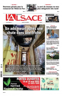 L'Alsace N°20220512 du 12 mai 2022 à télécharger sur iPad