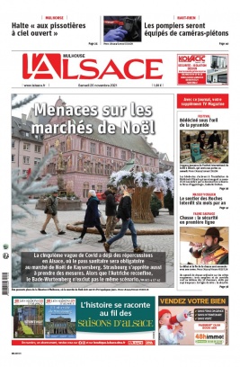 L'Alsace N°20211120 du 20 novembre 2021 à télécharger sur iPad