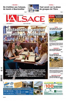 L'Alsace N°20210610 du 10 juin 2021 à télécharger sur iPad