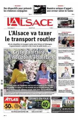 L'Alsace N°20210527 du 27 mai 2021 à télécharger sur iPad