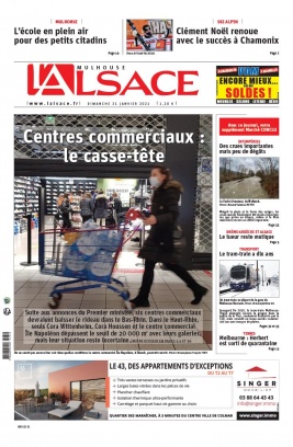 L'Alsace N°20210131 du 31 janvier 2021 à télécharger sur iPad