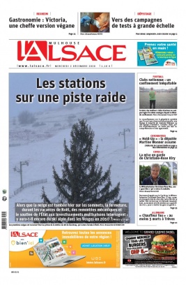 L'Alsace N°20201202 du 02 décembre 2020 à télécharger sur iPad