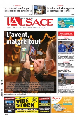L'Alsace N°20201128 du 28 novembre 2020 à télécharger sur iPad