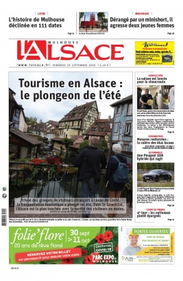 L'Alsace N°20200925 du 25 septembre 2020 à télécharger sur iPad