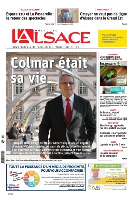 L'Alsace N°20200923 du 23 septembre 2020 à télécharger sur iPad
