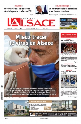 L'Alsace N°20200827 du 27 août 2020 à télécharger sur iPad