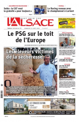 L'Alsace N°20200823 du 23 août 2020 à télécharger sur iPad