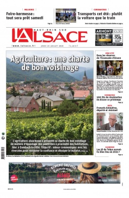 L'Alsace N°20200723 du 23 juillet 2020 à télécharger sur iPad