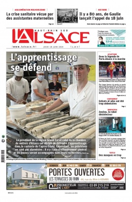 L'Alsace N°20200618 du 18 juin 2020 à télécharger sur iPad