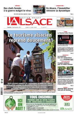 L'Alsace N°20200604 du 04 juin 2020 à télécharger sur iPad