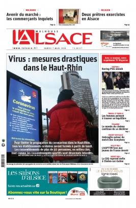 L'Alsace N°20200307 du 07 mars 2020 à télécharger sur iPad