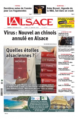 L'Alsace N°20200127 du 27 janvier 2020 à télécharger sur iPad