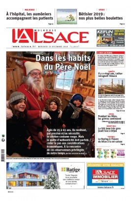 L'Alsace N°20191225 du 25 décembre 2019 à télécharger sur iPad
