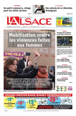L'Alsace N°20191124 du 24 novembre 2019 à télécharger sur iPad