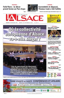L'Alsace N°20190924 du 24 septembre 2019 à télécharger sur iPad
