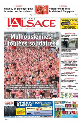 L'Alsace N°20190923 du 23 septembre 2019 à télécharger sur iPad
