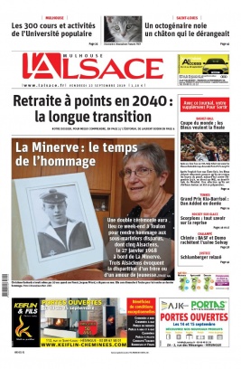 L'Alsace N°20190913 du 13 septembre 2019 à télécharger sur iPad