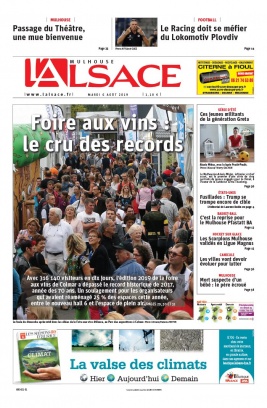 L'Alsace N°20190806 du 06 août 2019 à télécharger sur iPad