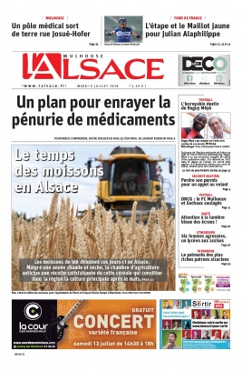 L'Alsace N°20190709 du 09 juillet 2019 à télécharger sur iPad