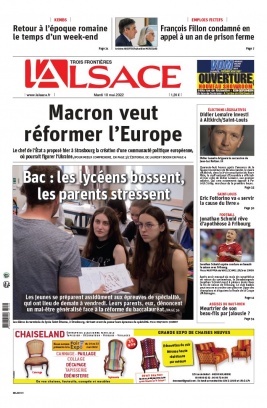 L'Alsace N°20220510 du 10 mai 2022 à télécharger sur iPad