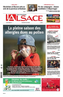 L'Alsace N°20220408 du 08 avril 2022 à télécharger sur iPad