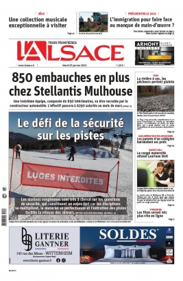 L'Alsace N°20220125 du 25 janvier 2022 à télécharger sur iPad