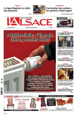 L'Alsace N°20211221 du 21 décembre 2021 à télécharger sur iPad