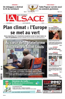 L'Alsace N°20210715 du 15 juillet 2021 à télécharger sur iPad