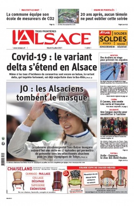 L'Alsace N°20210706 du 06 juillet 2021 à télécharger sur iPad