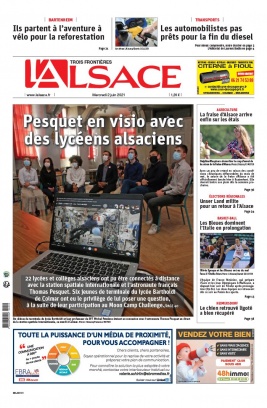 L'Alsace N°20210602 du 02 juin 2021 à télécharger sur iPad