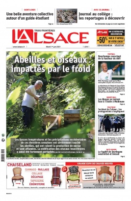 L'Alsace N°20210601 du 01 juin 2021 à télécharger sur iPad