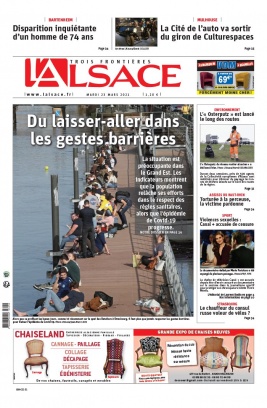 L'Alsace N°20210323 du 23 mars 2021 à télécharger sur iPad
