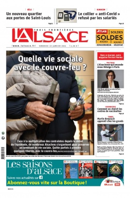 L'Alsace N°20210122 du 22 janvier 2021 à télécharger sur iPad