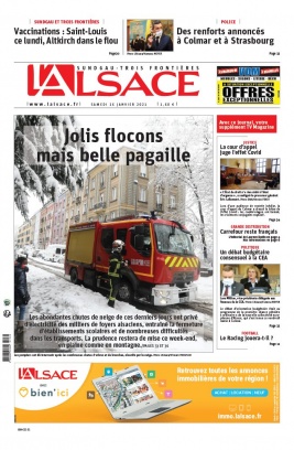 L'Alsace N°20210116 du 16 janvier 2021 à télécharger sur iPad