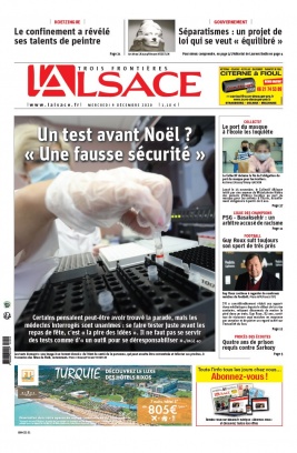 L'Alsace N°20201209 du 09 décembre 2020 à télécharger sur iPad