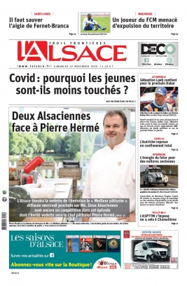 L'Alsace N°20201115 du 15 novembre 2020 à télécharger sur iPad