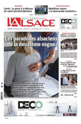 L'Alsace N°20201111 du 11 novembre 2020 à télécharger sur iPad