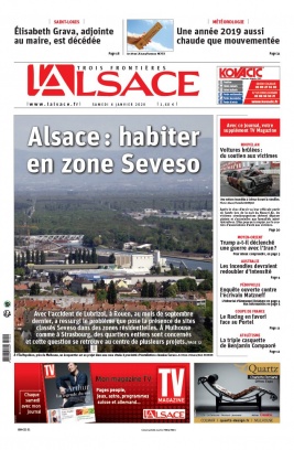 L'Alsace N°20200104 du 04 janvier 2020 à télécharger sur iPad