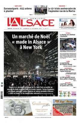 L'Alsace N°20191215 du 15 décembre 2019 à télécharger sur iPad