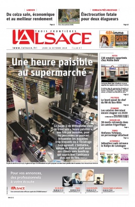 L'Alsace N°20191024 du 24 octobre 2019 à télécharger sur iPad