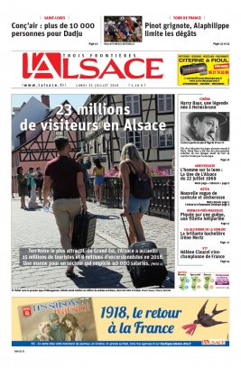 L'Alsace N°20190722 du 22 juillet 2019 à télécharger sur iPad