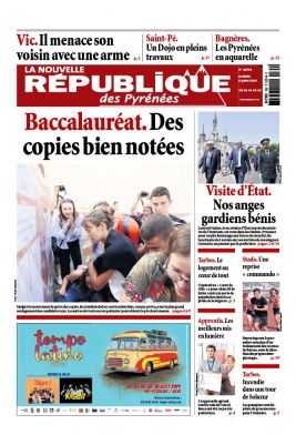 La Nouvelle République des Pyrénées N°20190706 du 06 juillet 2019 à télécharger sur iPad