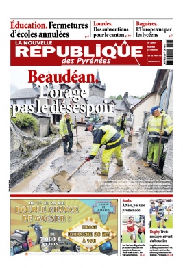 La Nouvelle République des Pyrénées N°22687 du 25 mai 2019 à télécharger sur iPad