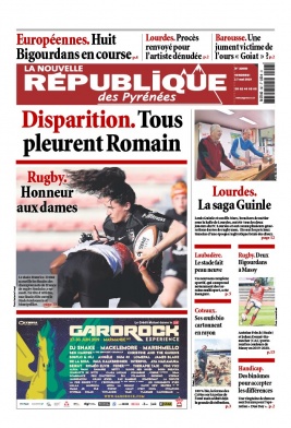 La Nouvelle République des Pyrénées N°22680 du 17 mai 2019 à télécharger sur iPad