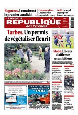 La Nouvelle République des Pyrénées N°22676 du 11 mai 2019 à télécharger sur iPad
