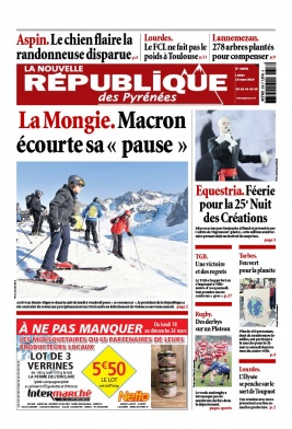 La Nouvelle République des Pyrénées N°22632 du 18 mars 2019 à télécharger sur iPad