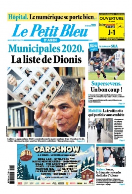 Le Petit Bleu d'Agen 01 février 2020 Le Petit Bleu d'Agen N°20200201 du 01 février 2020 à télécharger sur iPad